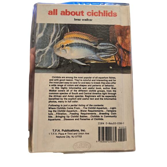 All about cichlids by Braz Walker 0876664729 T.F.H. publications - Picture 4 of 6